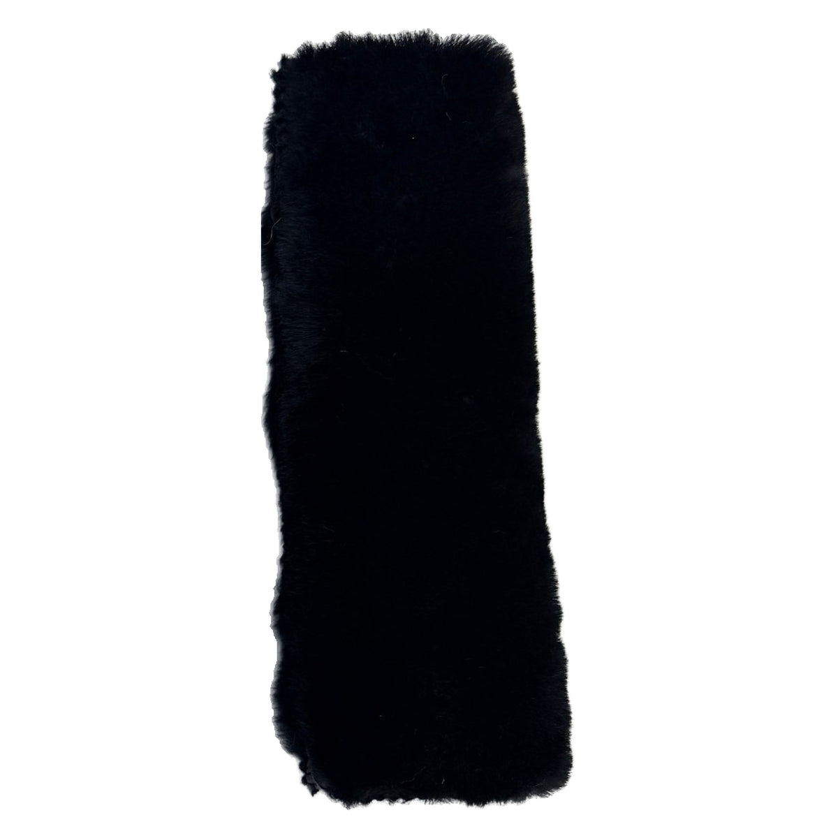 Sheepskin Seat Belt Cover (Single) — Premium Australian Sheepskin, Velcro Fit