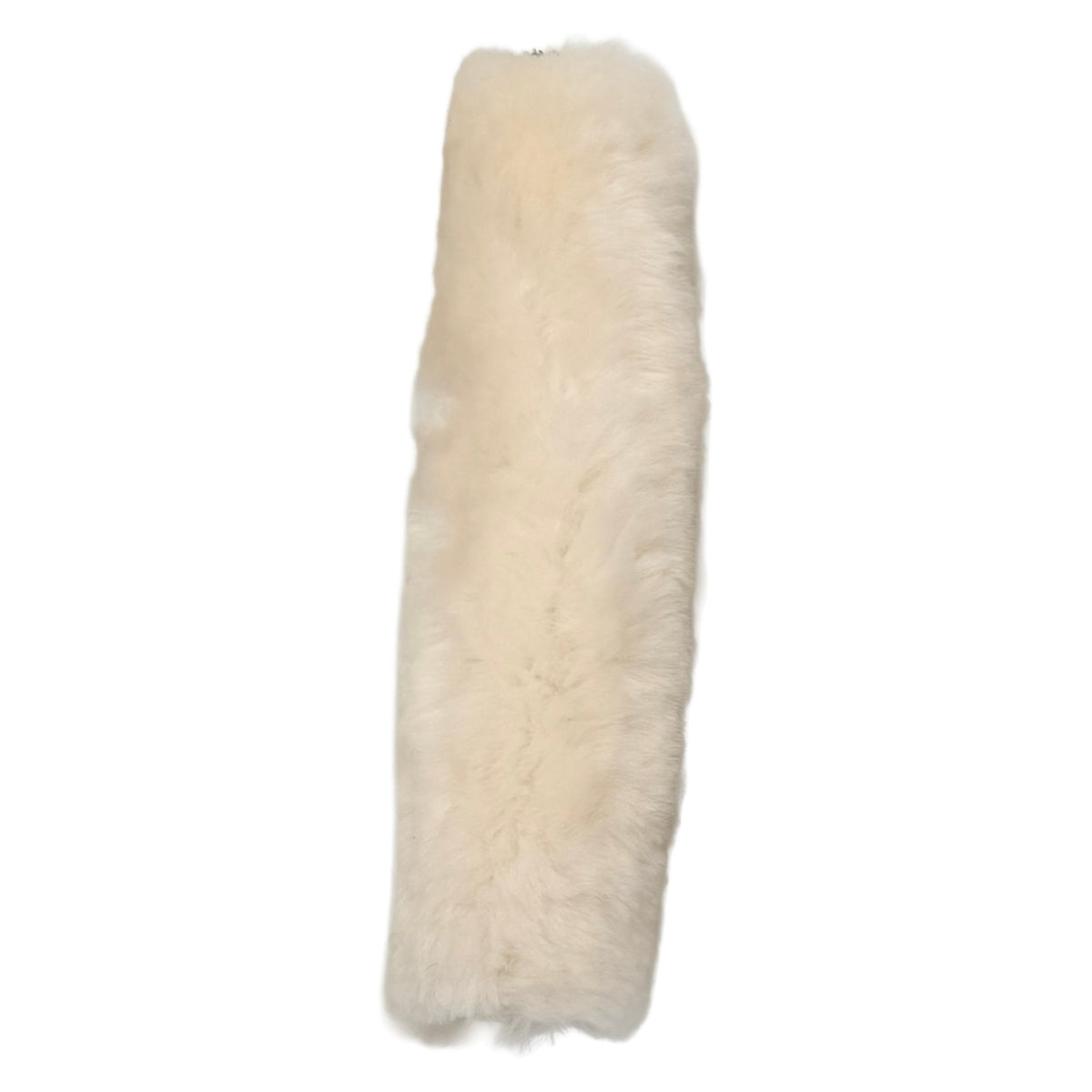 Sheepskin Seat Belt Cover (Single) — Premium Australian Sheepskin, Velcro Fit