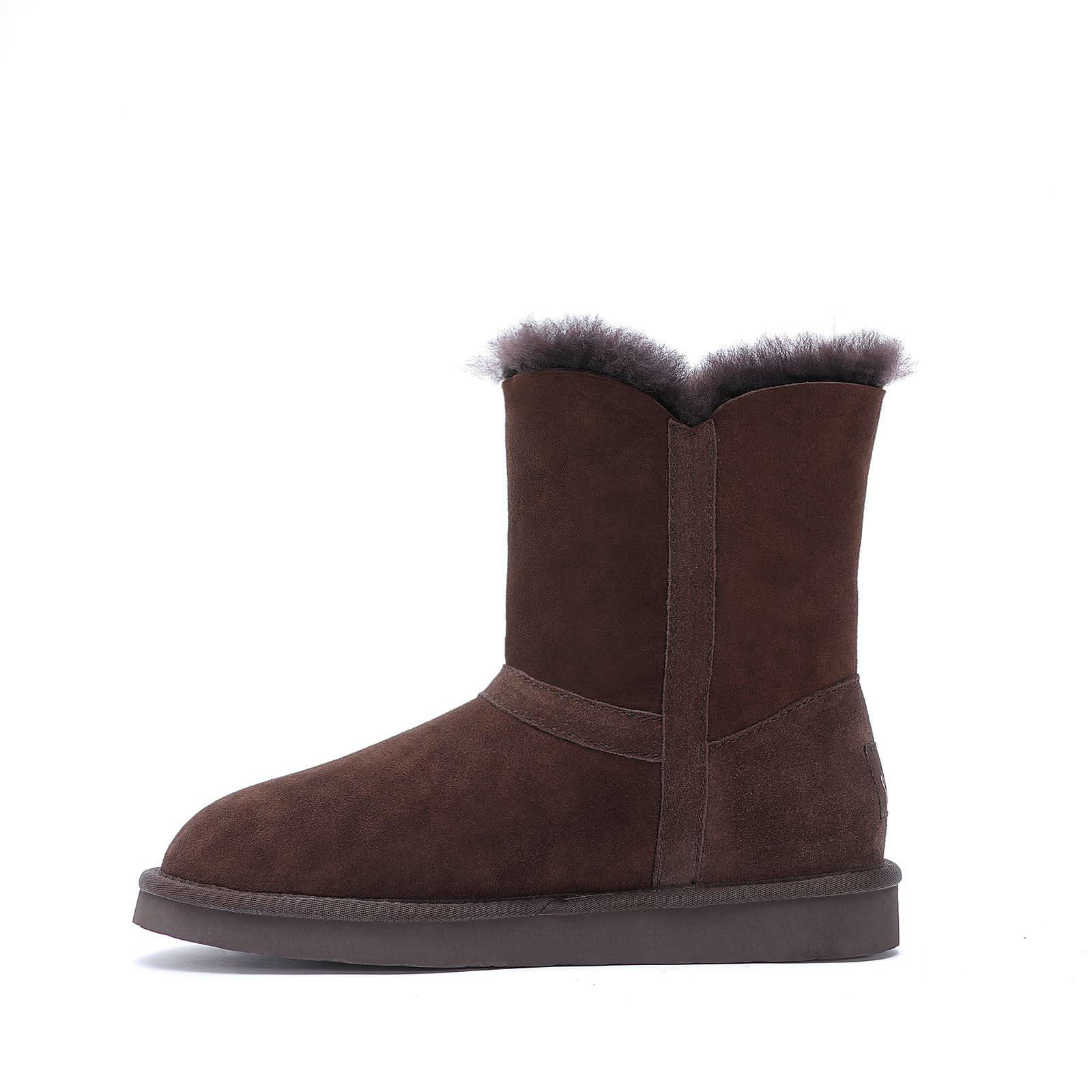 Harper - Classic Women's 2 Button UGG Boot - Premium Australian Merino Sheepskin - Yellow Earth Australia