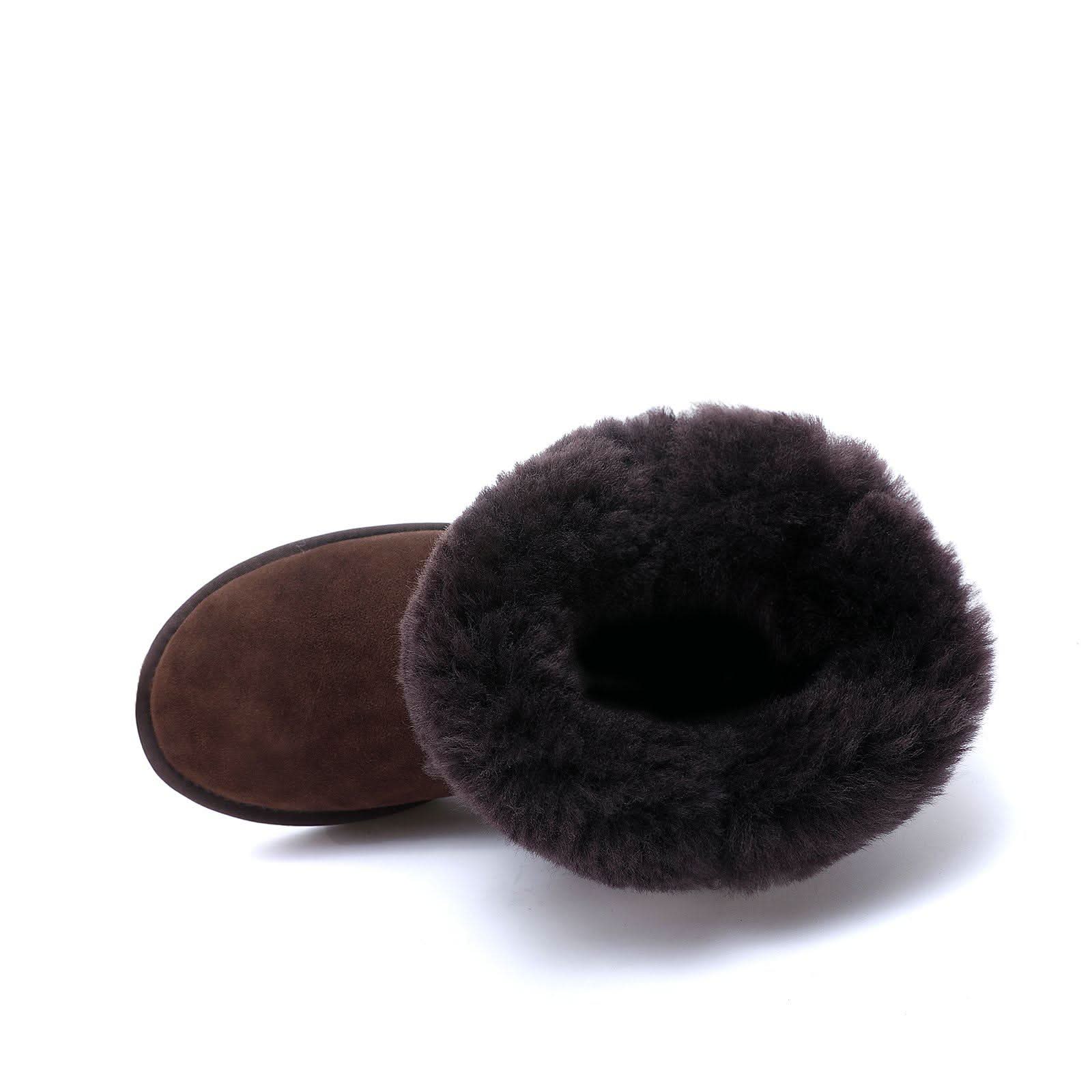 Harper - Classic Women's 2 Button UGG Boot - Premium Australian Merino Sheepskin - Yellow Earth Australia