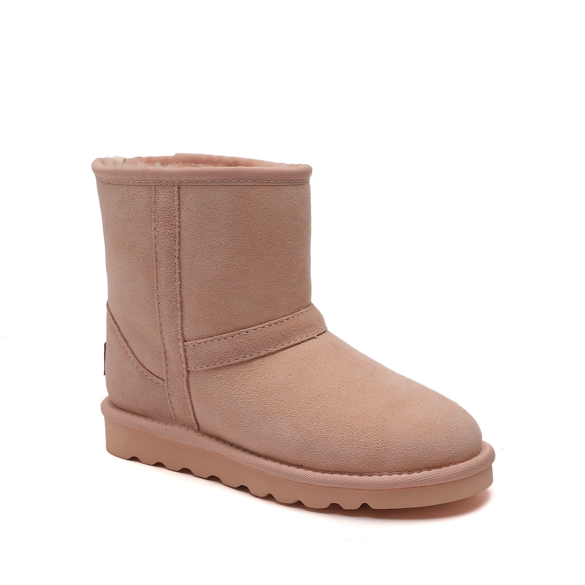 Byron Toddler UGG Boots - 100% Genuine A-Grade Australian Sheepskin For Little Kids (Age 0-7) - Yellow Earth Australia