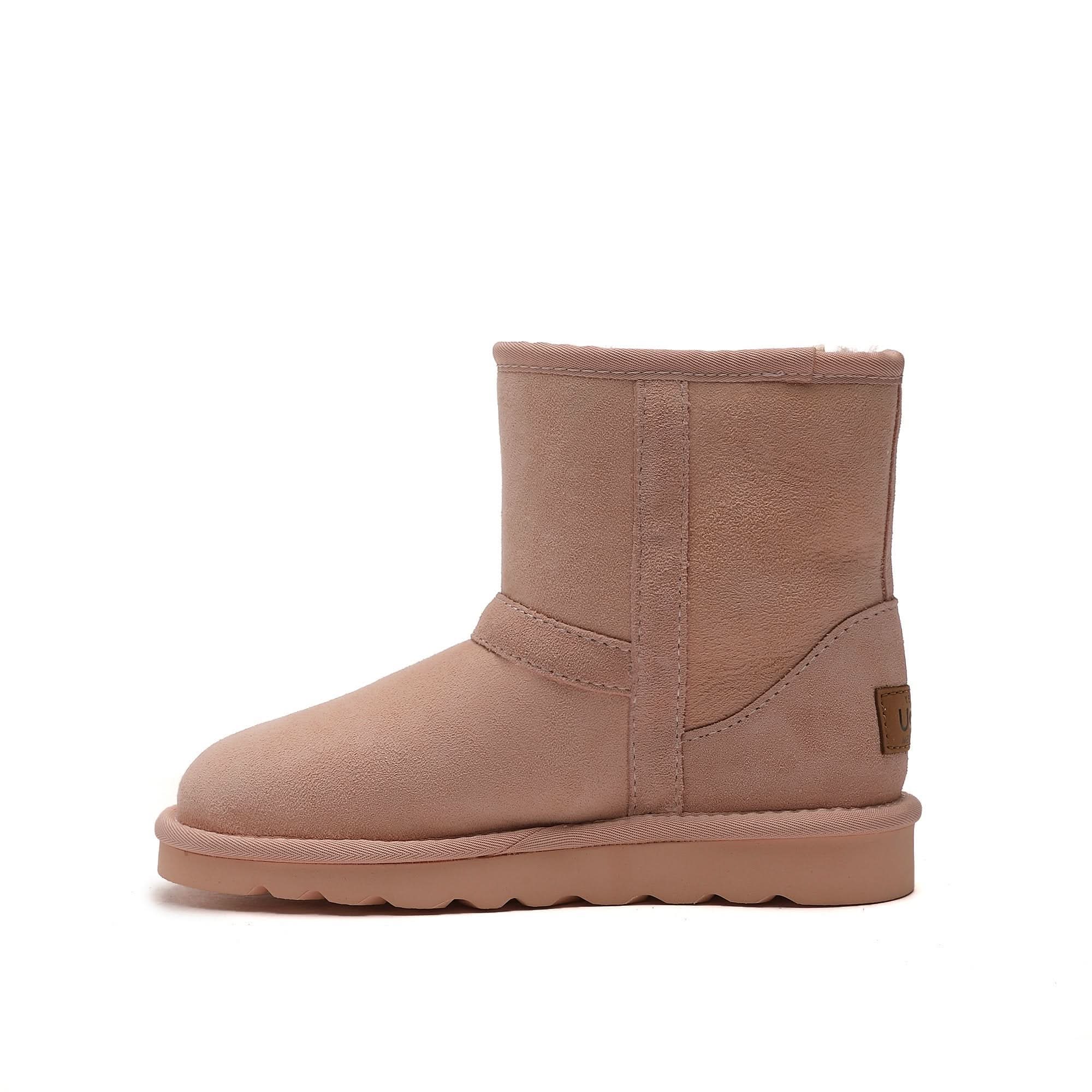 Byron Toddler UGG Boots - 100% Genuine A-Grade Australian Sheepskin For Little Kids (Age 0-7) - Yellow Earth Australia