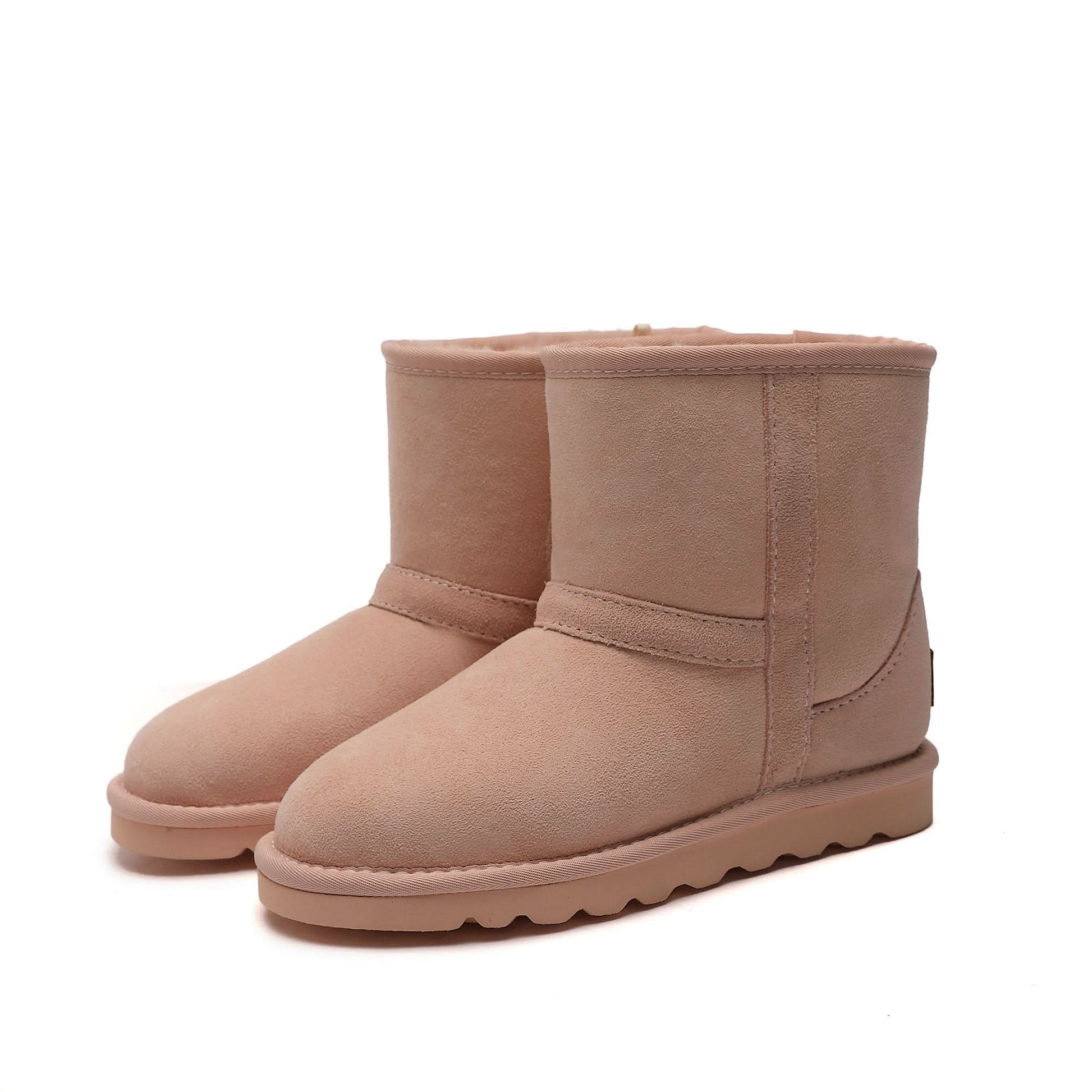 Byron Toddler UGG Boots - 100% Genuine A-Grade Australian Sheepskin For Little Kids (Age 0-7) - Yellow Earth Australia
