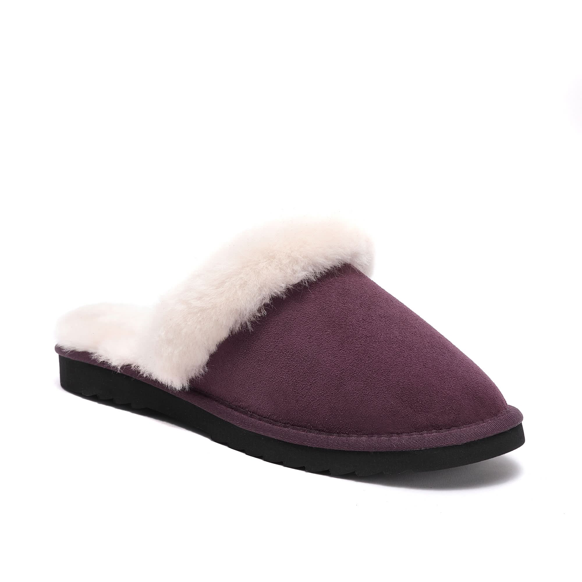 Women's Classic Scuff - EVA sole - 100% Australian Sheepskin Slippers - Yellow Earth Australia