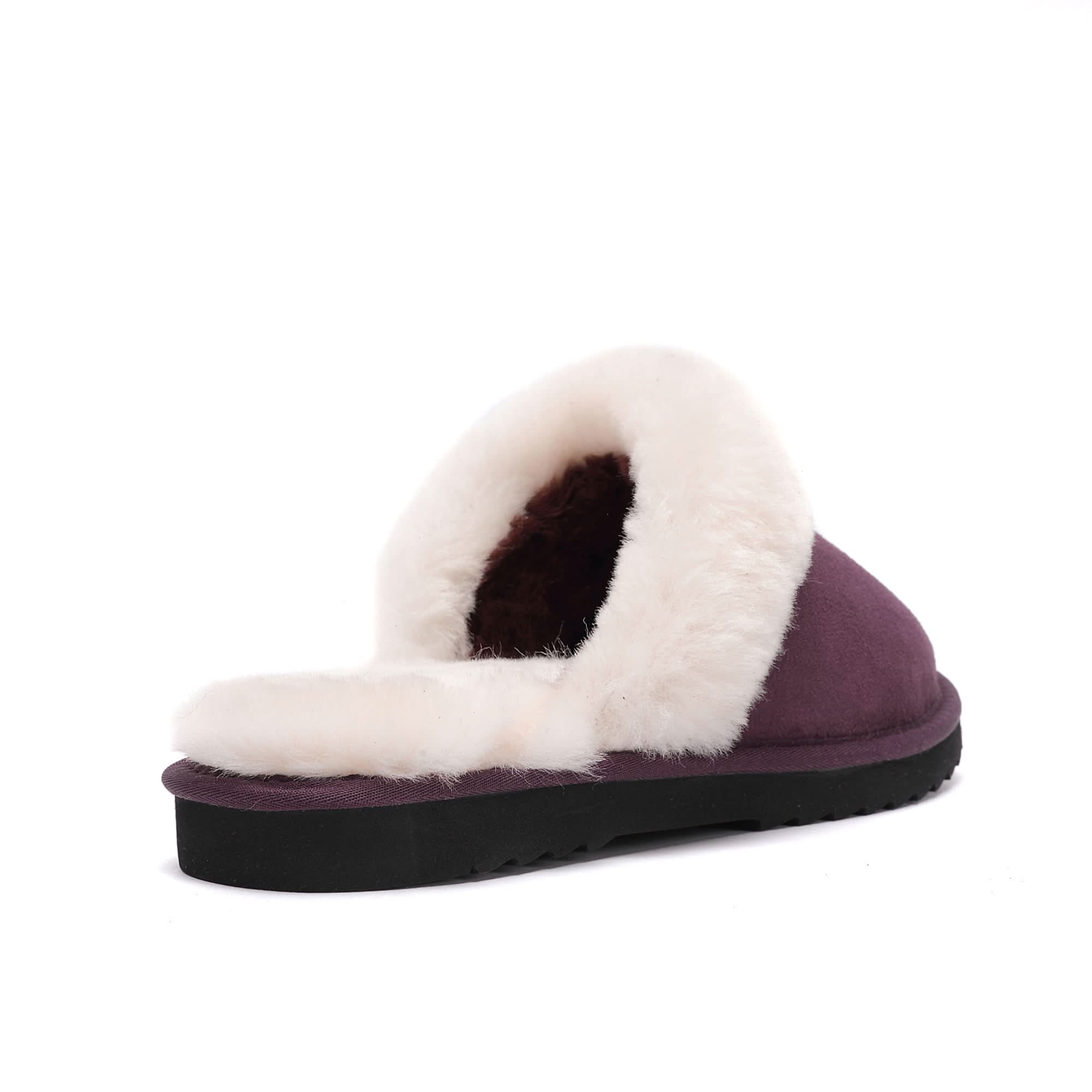 Women's Classic Scuff - EVA sole - 100% Australian Sheepskin Slippers - Yellow Earth Australia