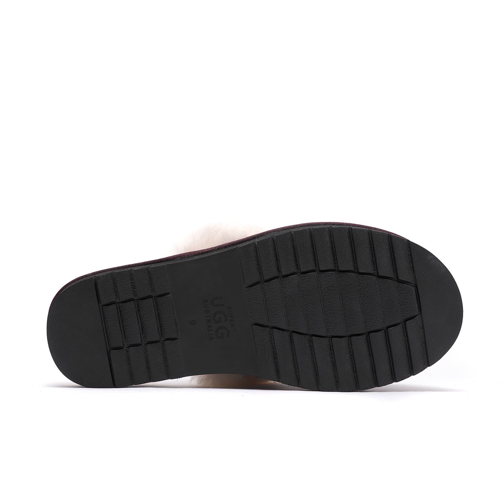 Women's Classic Scuff - EVA sole - 100% Australian Sheepskin Slippers - Yellow Earth Australia