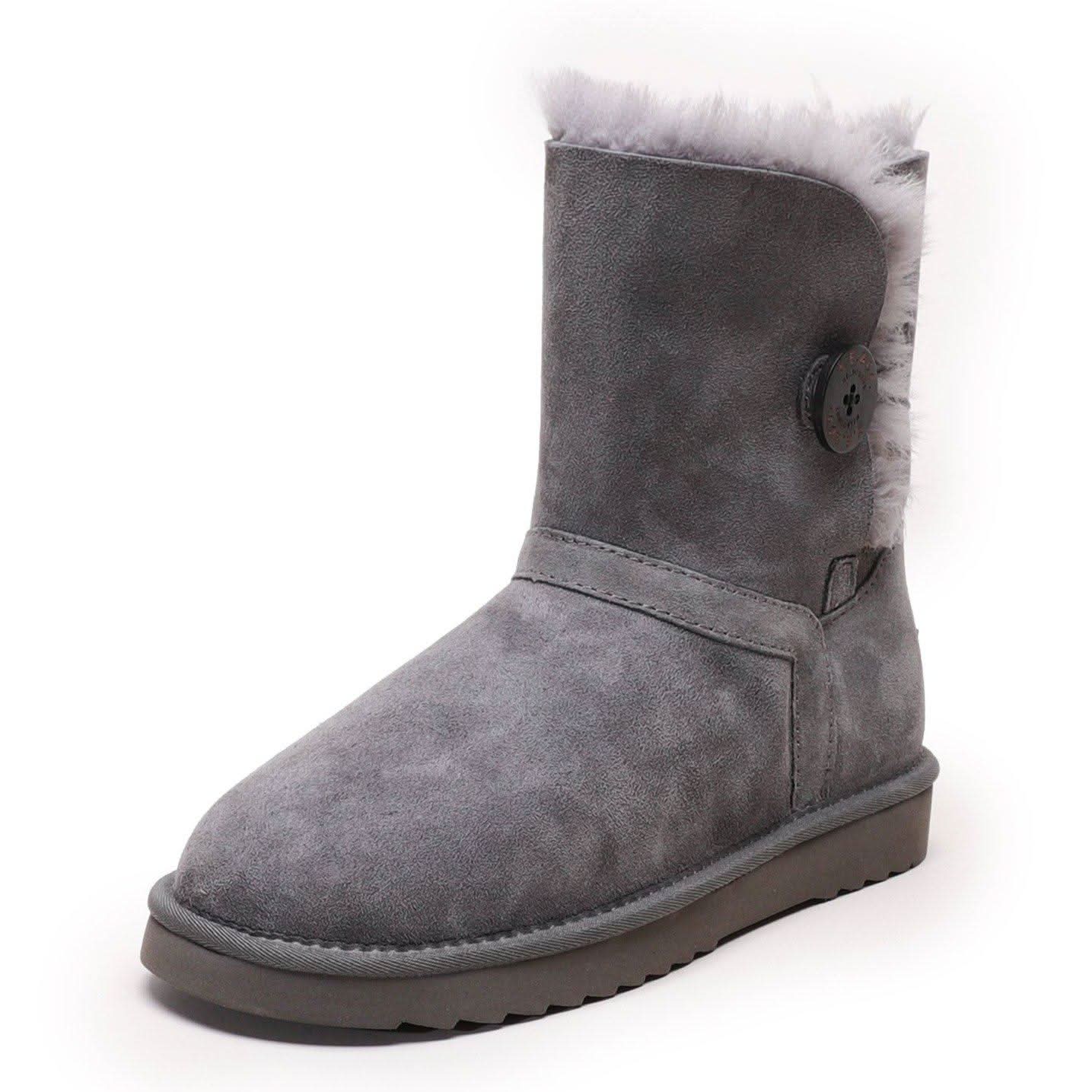 Hope - Classic Button Women's UGG Boot - Premium Australian Merino Sheepskin-Footwear-Y.E. & CO-Yellow Earth Australia