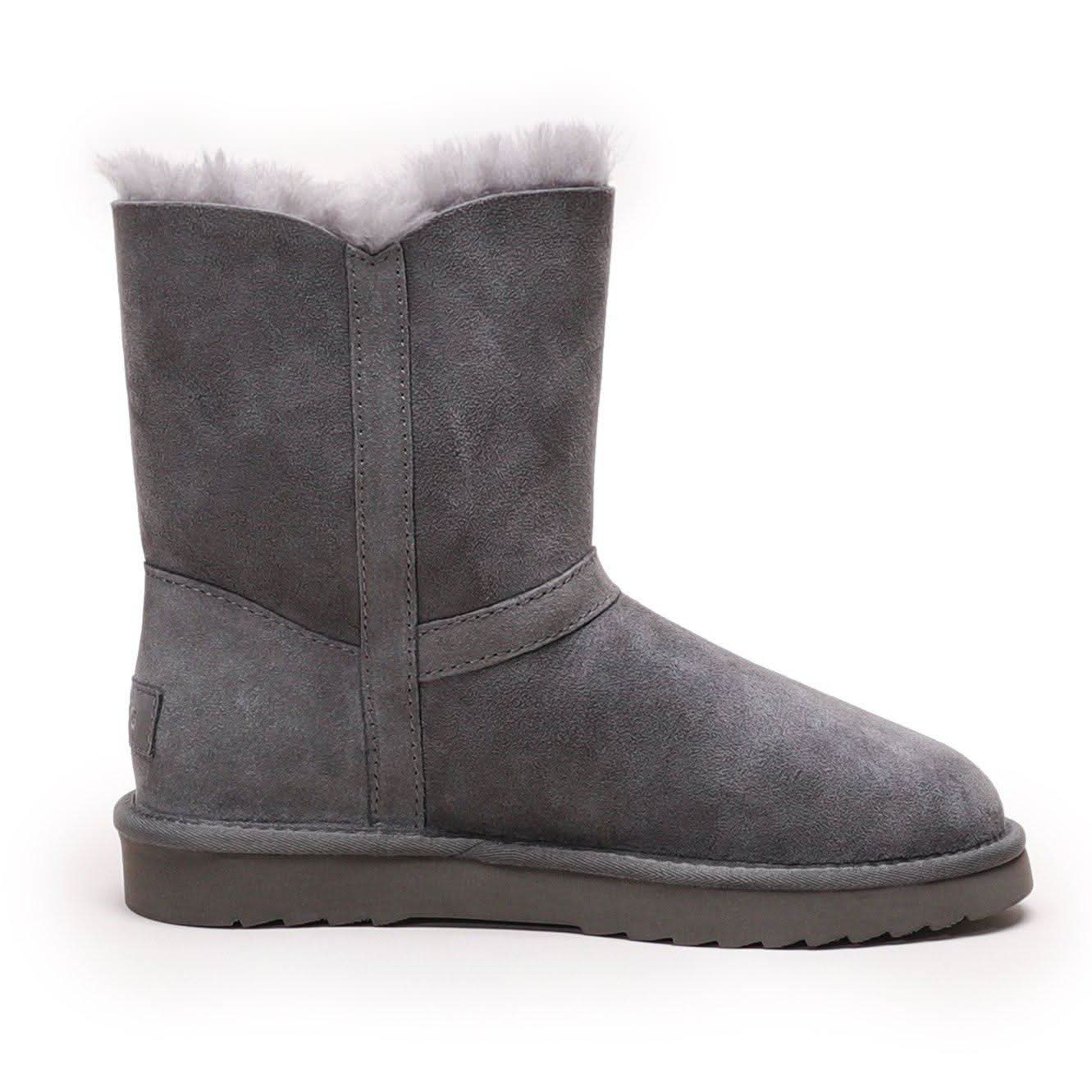 Hope - Classic Button Women's UGG Boot - Premium Australian Merino Sheepskin-Footwear-Y.E. & CO-Yellow Earth Australia