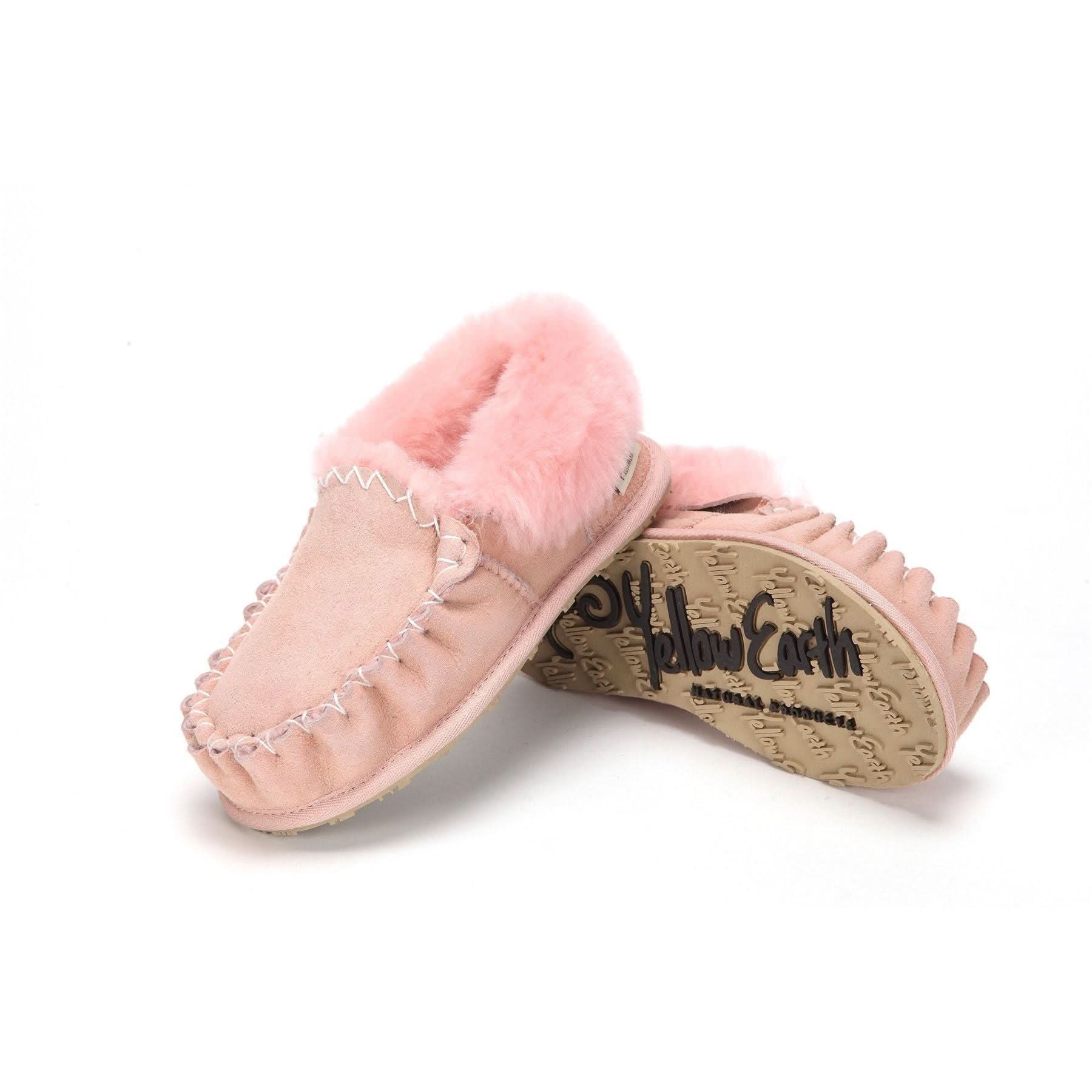 Moccasin - 100% Australian Sheepskin Suede UGG Slippers [Clearance] - Yellow Earth Australia