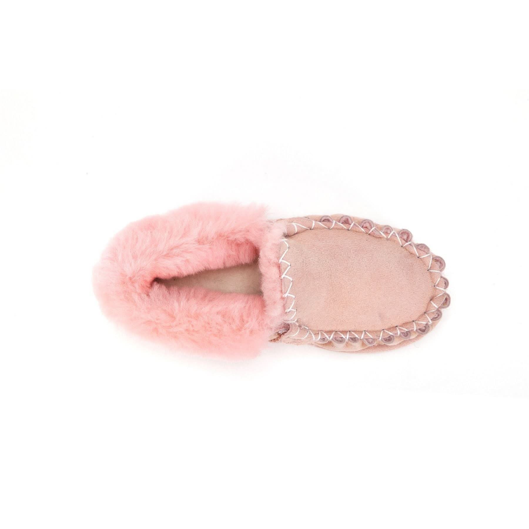 Moccasin - 100% Australian Sheepskin Suede UGG Slippers [Clearance] - Yellow Earth Australia