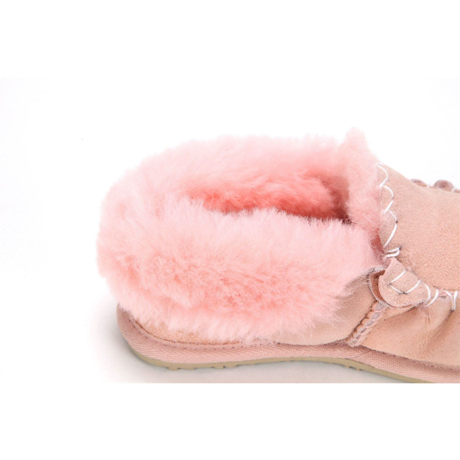 Moccasin - 100% Australian Sheepskin Suede UGG Slippers [Clearance] - Yellow Earth Australia