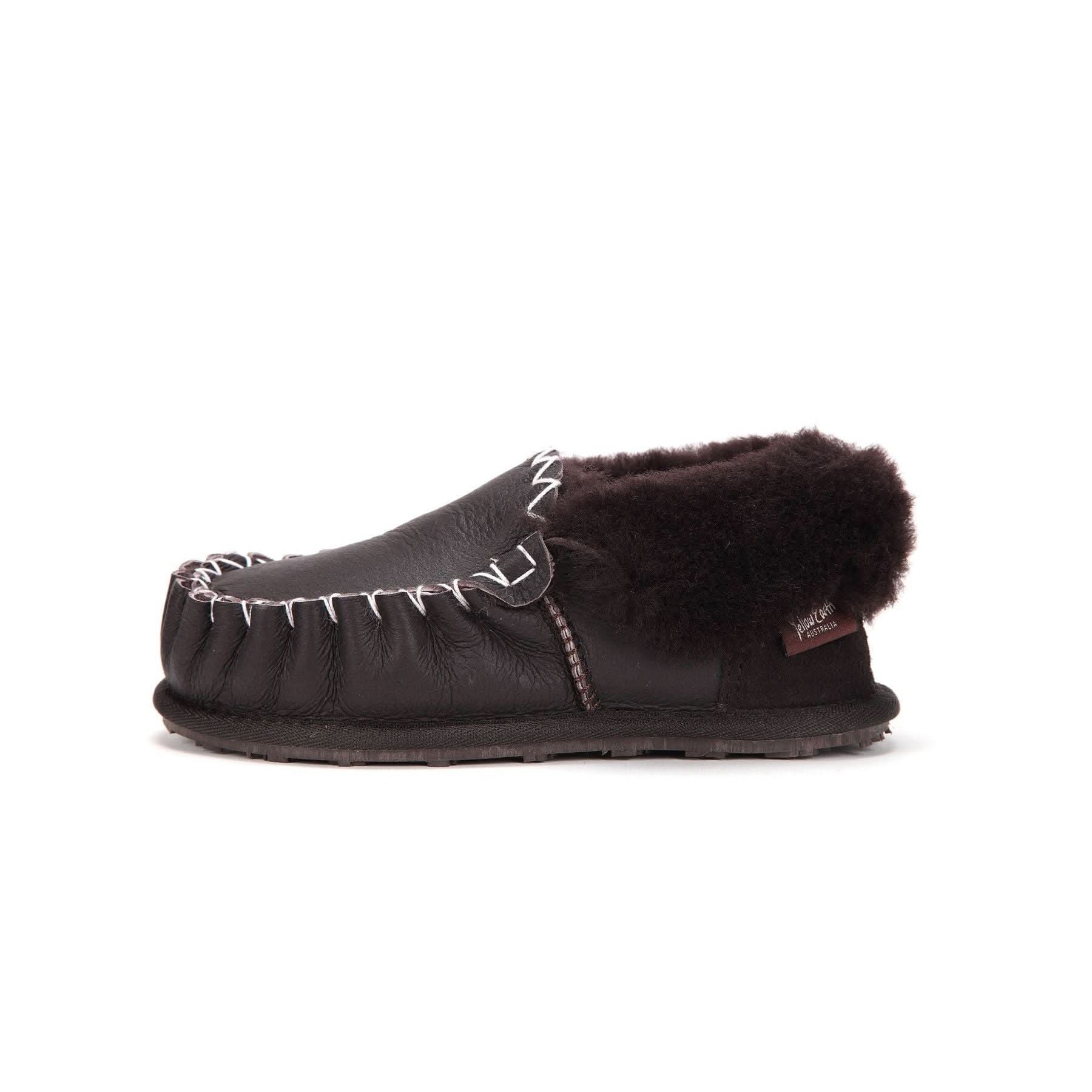 Moccasin - 100% Australian Sheepskin Suede UGG Slippers [Clearance] - Yellow Earth Australia