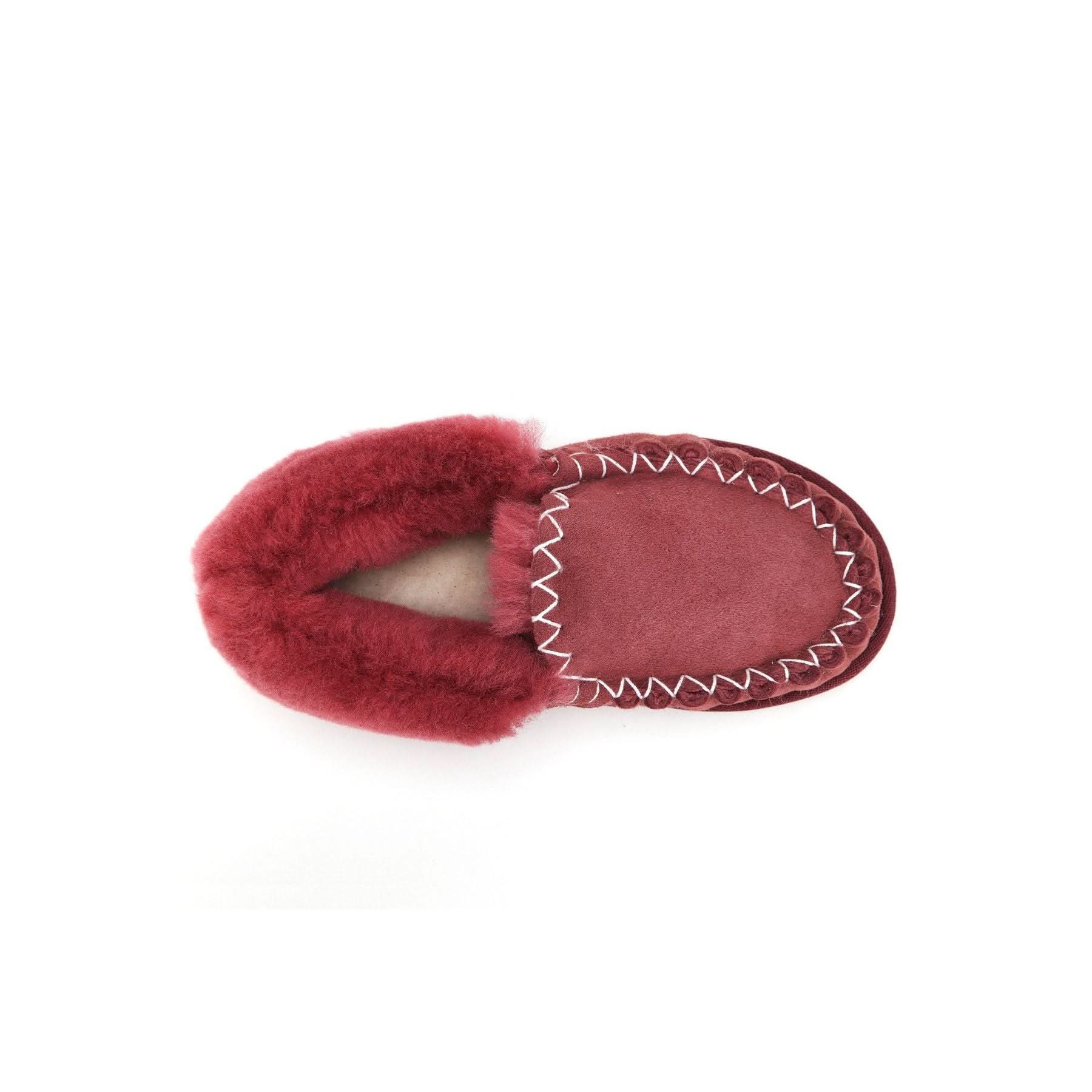 Moccasin - 100% Australian Sheepskin Suede UGG Slippers [Clearance] - Yellow Earth Australia