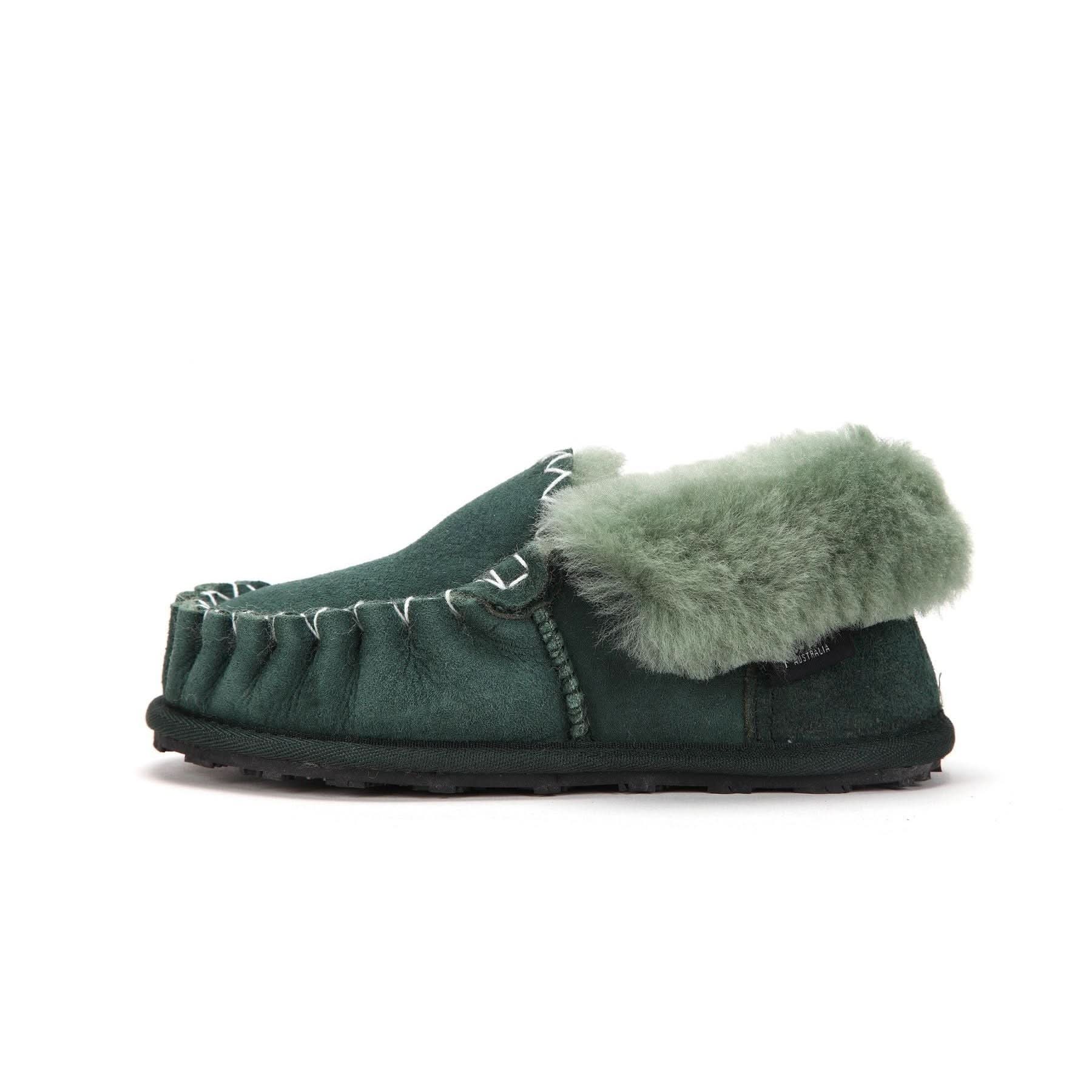 Moccasin - 100% Australian Sheepskin Suede UGG Slippers [Clearance] - Yellow Earth Australia