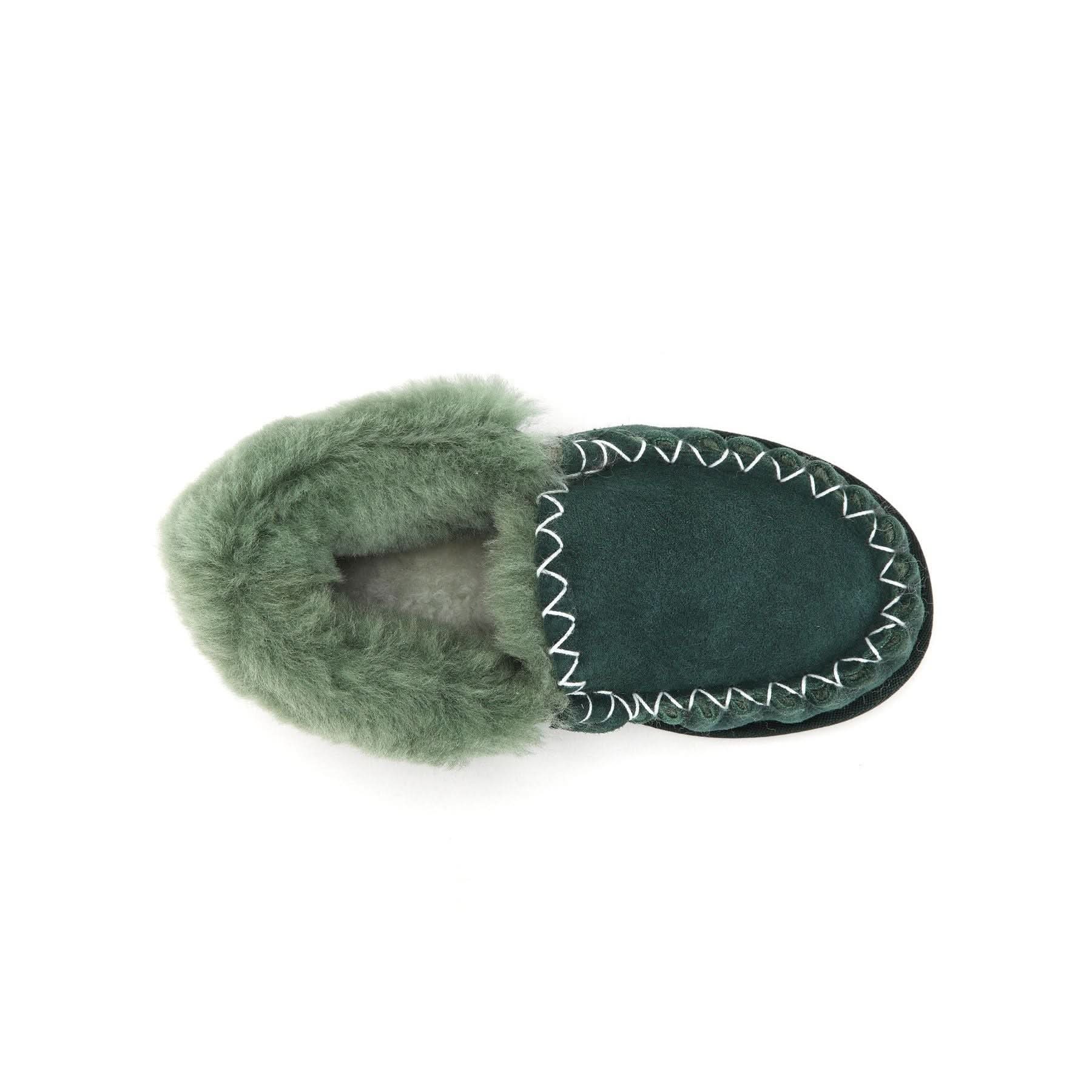 Moccasin - 100% Australian Sheepskin Suede UGG Slippers [Clearance] - Yellow Earth Australia