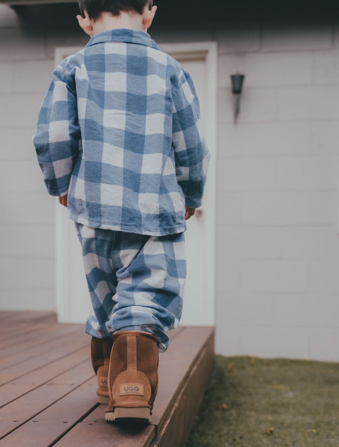 Byron Toddler UGG Boots - 100% Genuine A-Grade Australian Sheepskin For Little Kids (Age 0-7) - Yellow Earth Australia