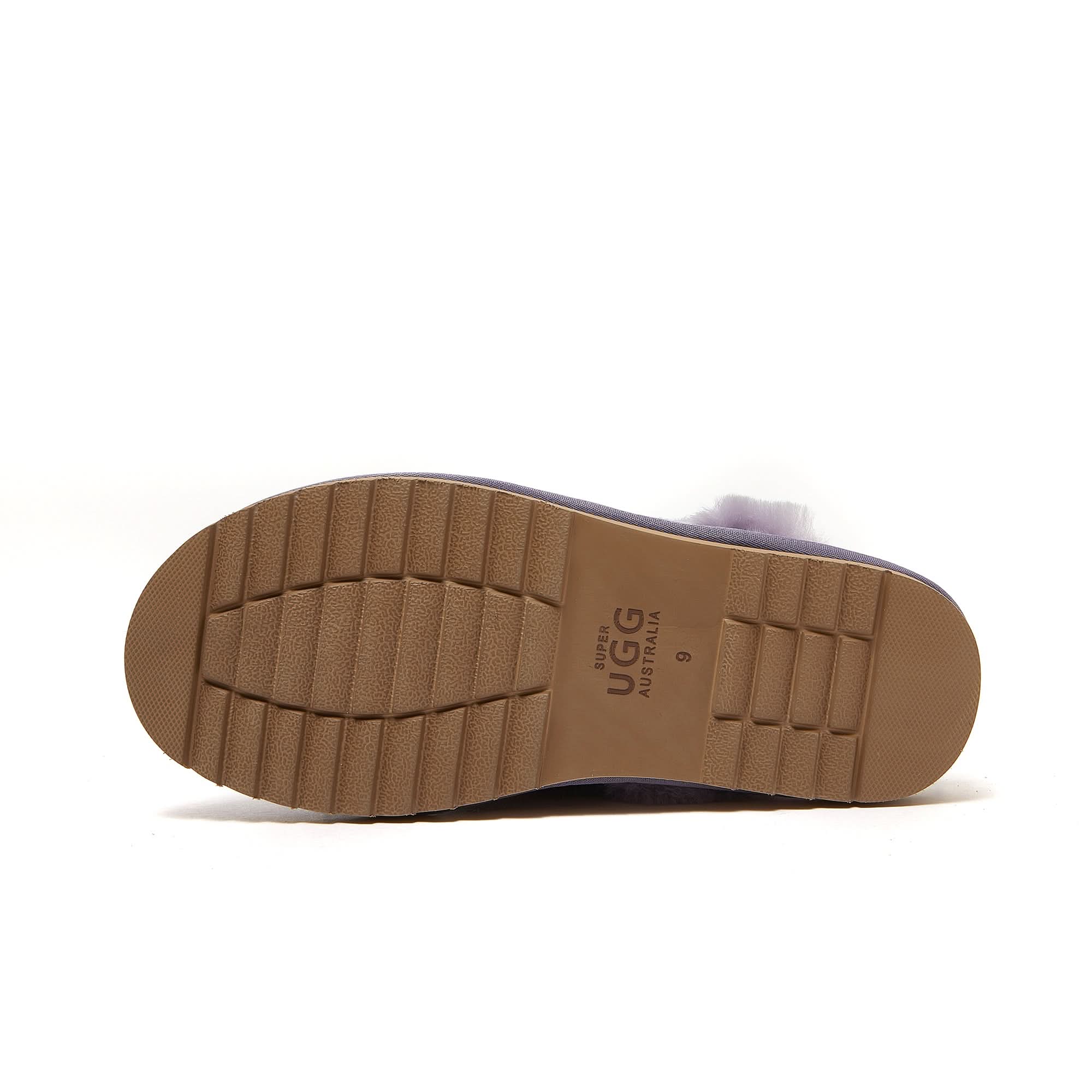 Women's Classic Scuff - EVA sole - 100% Australian Sheepskin Slippers - Yellow Earth Australia
