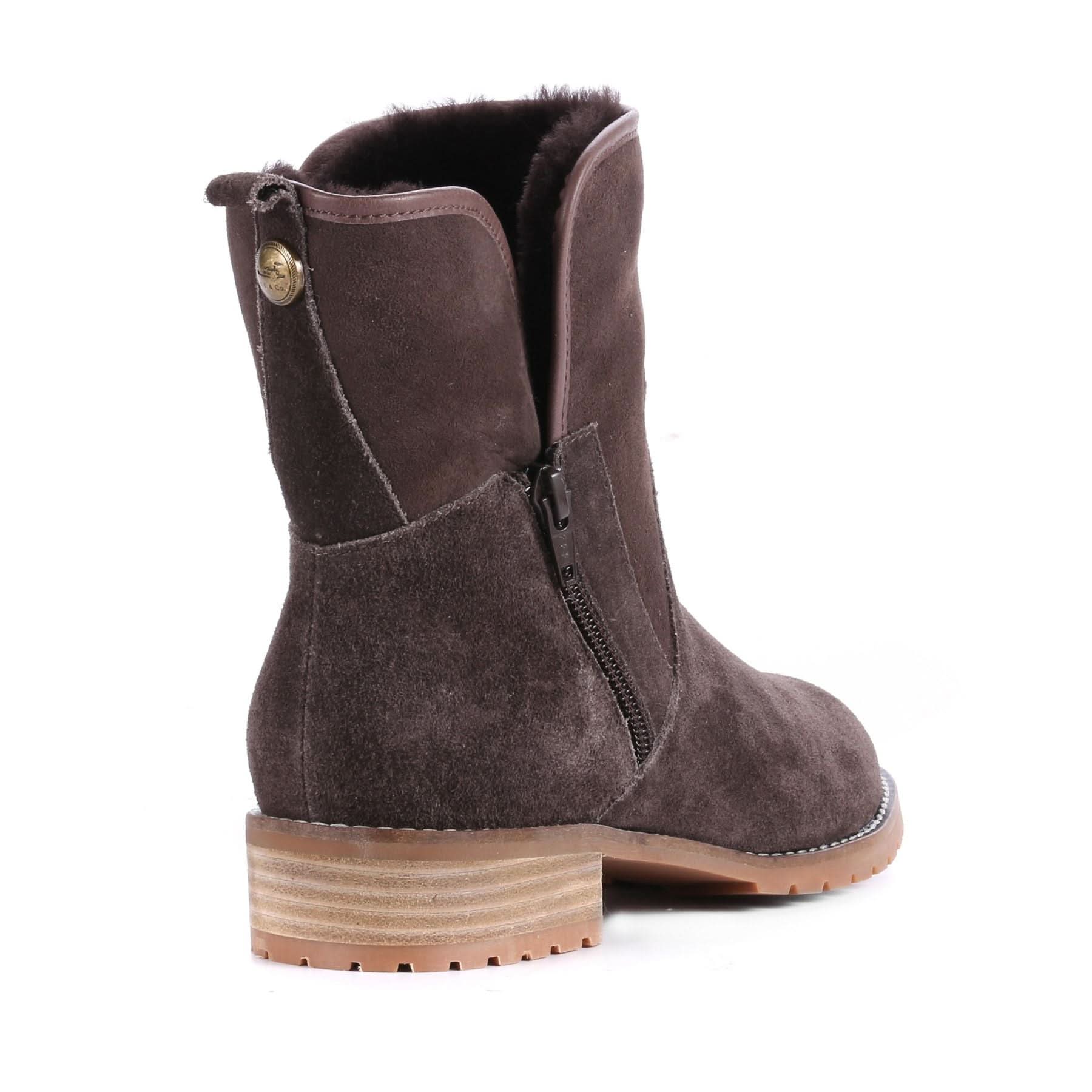 Chloe - Sheepskin dress boot - Yellow Earth Australia