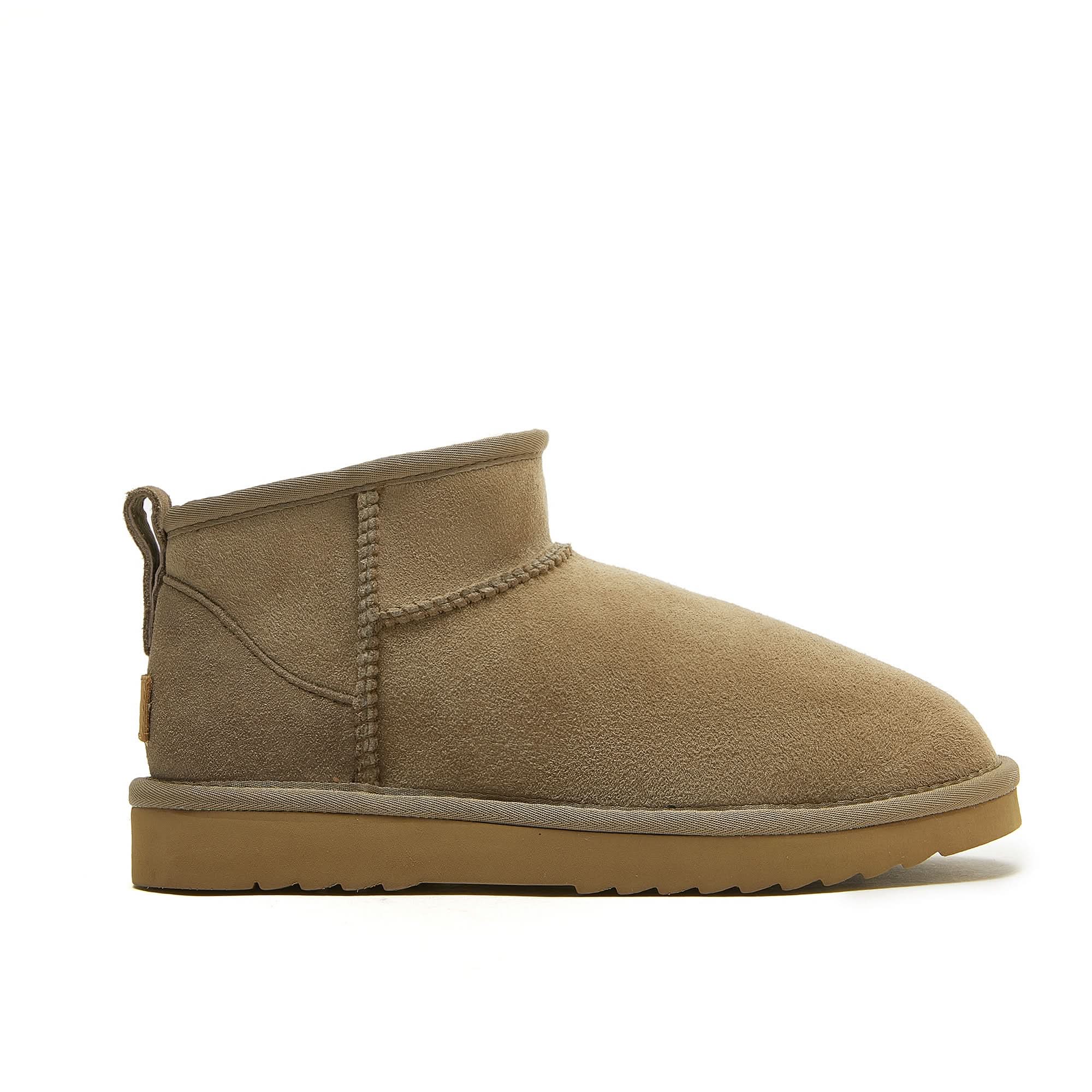 Classic Ultra Mini Ugg- Short Boot - 100% A-Grade Double Face Australian Sheepskin - Yellow Earth Australia