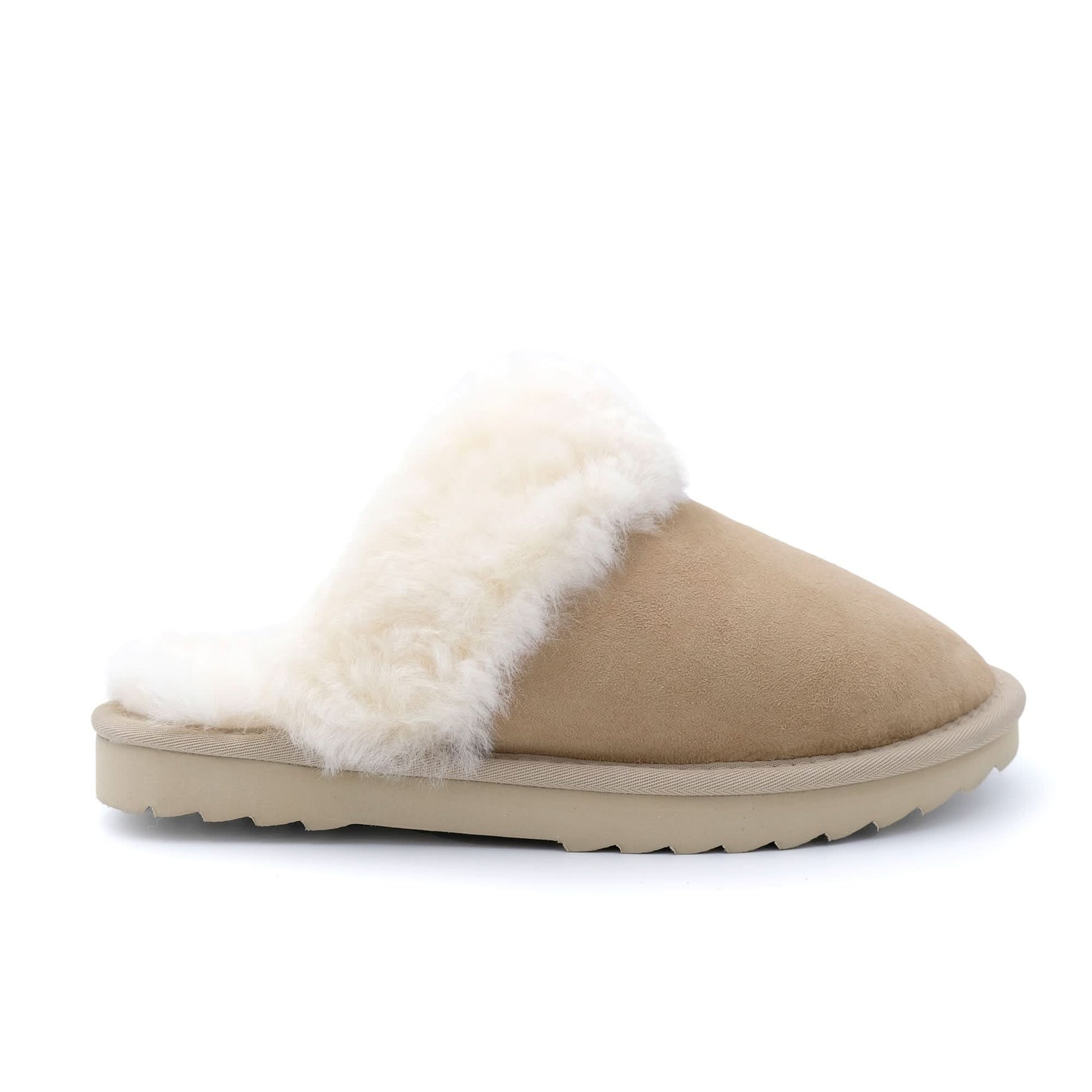 Women's Classic Scuff - EVA sole - 100% Australian Sheepskin Slippers - Yellow Earth Australia