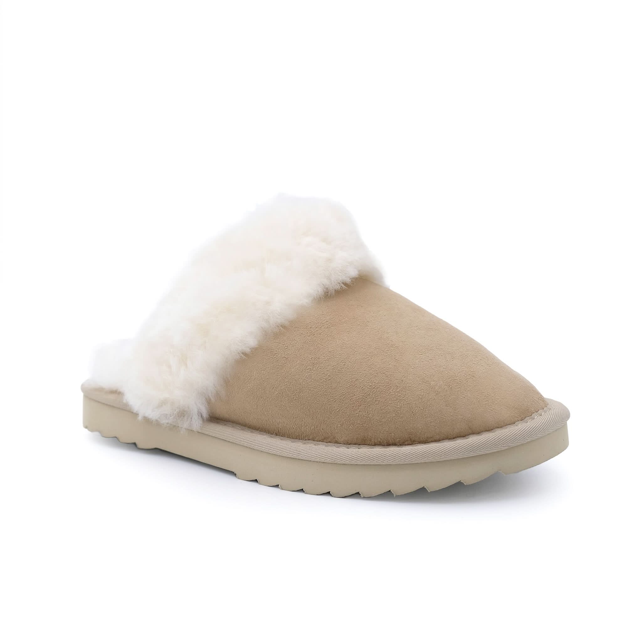 Women's Classic Scuff - EVA sole - 100% Australian Sheepskin Slippers - Yellow Earth Australia