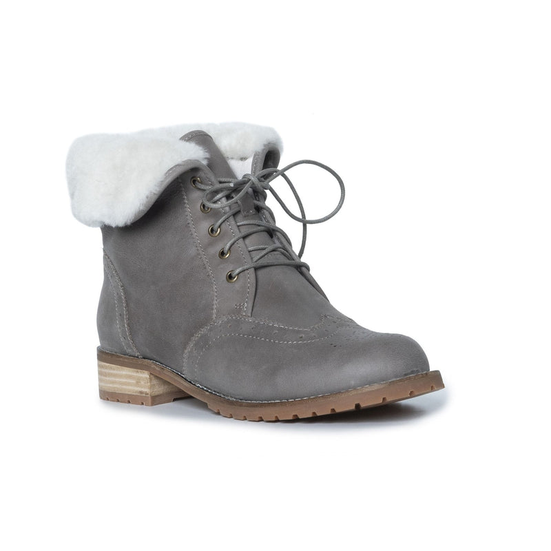 Alice - Lace-up Leather Boot - Yellow Earth Australia