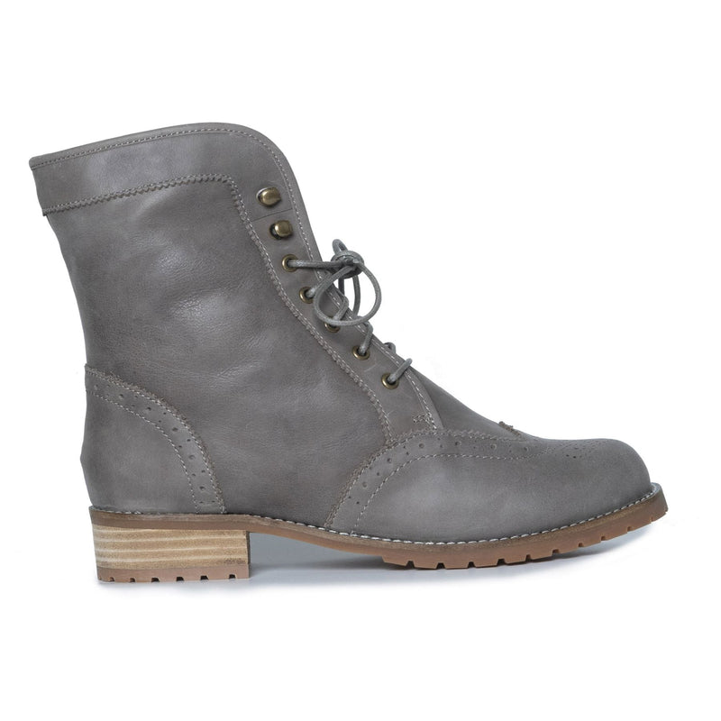 Alice - Lace-up Leather Boot - Yellow Earth Australia