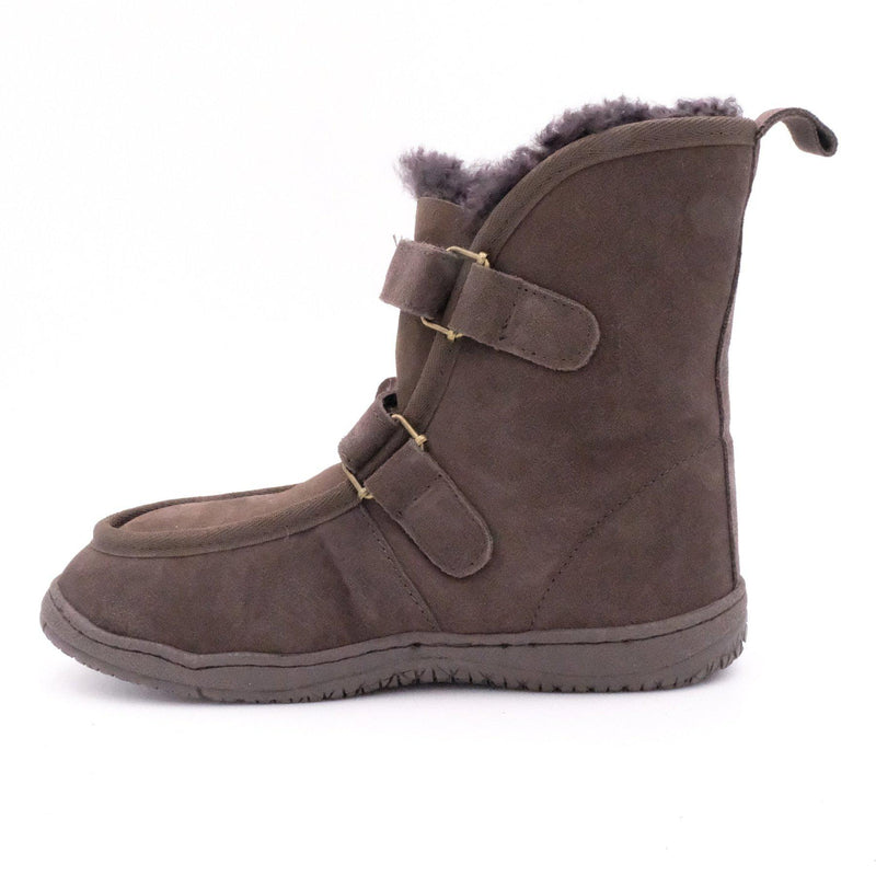 Alpine - 2 Hook and Loop Strap UGG Boots - Black Sheep Australia Medical Sheepskin Healthcare Range - Yellow Earth Australia