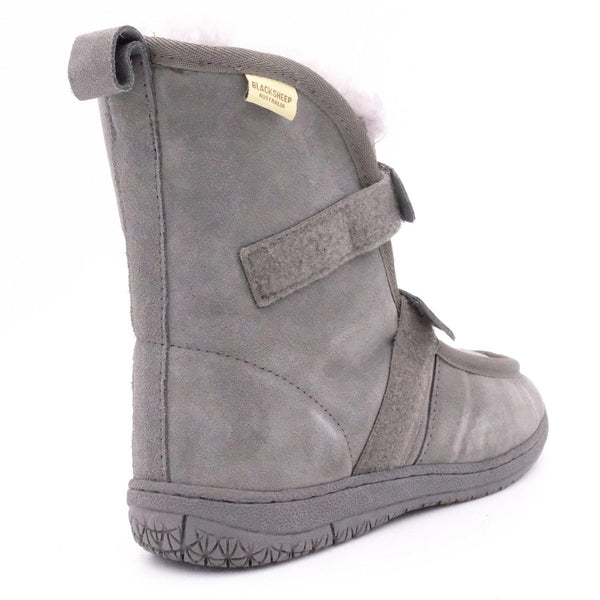 Alpine - 2 Hook and Loop Strap UGG Boots - Black Sheep Australia Medical Sheepskin Healthcare Range - Yellow Earth Australia