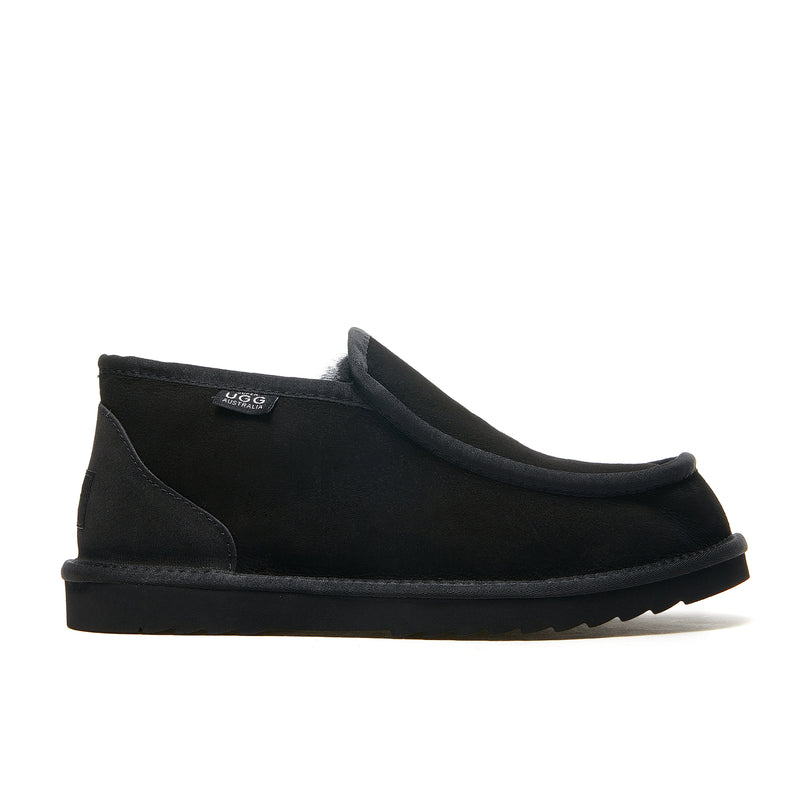 Archie - Men's Classic Australian Sheepskin Ankle Height Slipper - Yellow Earth Australia
