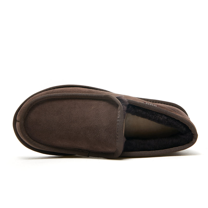 Archie - Men's Classic Australian Sheepskin Ankle Height Slipper - Yellow Earth Australia