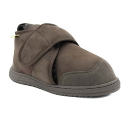 Argyle v2 - Hook & Loop Strap Medical Sheepskin Boot - Black Sheep Australia Healthcare Range - Yellow Earth Australia
