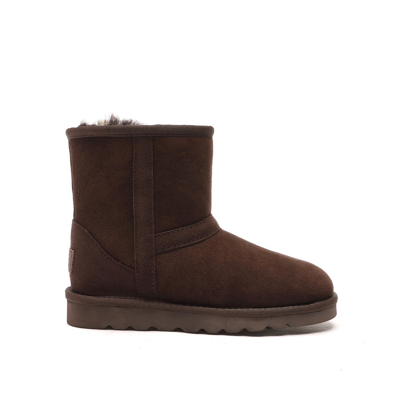 Byron Kids UGG Boots - 100% Genuine A-Grade Australian Sheepskin For Big Kids (Age 7-12) - Yellow Earth Australia