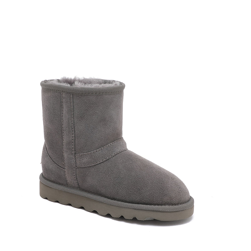Byron Kids UGG Boots - 100% Genuine A-Grade Australian Sheepskin For Big Kids (Age 7-12) - Yellow Earth Australia