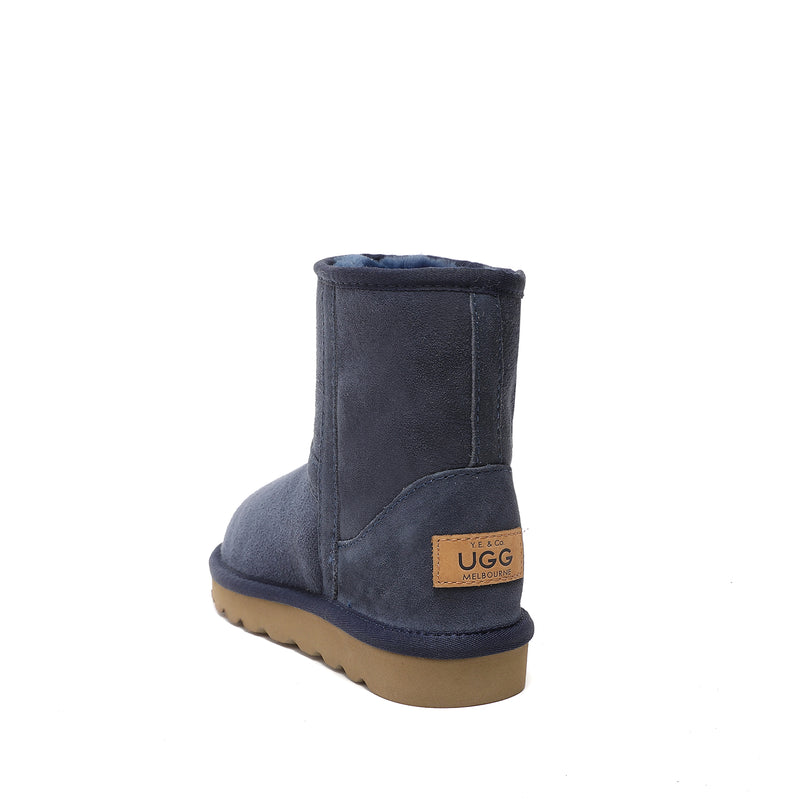 Byron Kids UGG Boots - 100% Genuine A-Grade Australian Sheepskin For Big Kids (Age 7-12) - Yellow Earth Australia