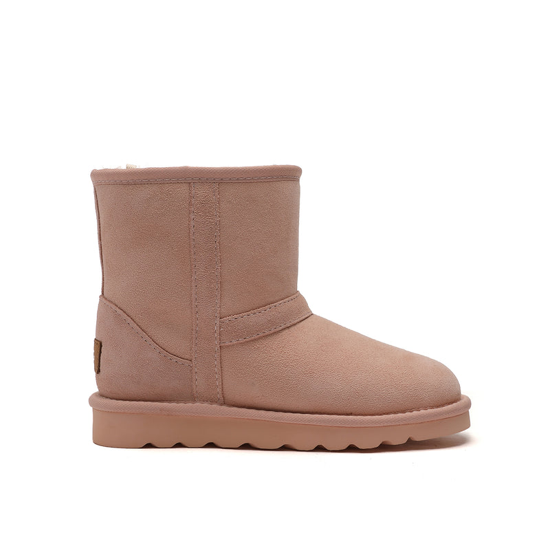Byron Kids UGG Boots - 100% Genuine A-Grade Australian Sheepskin For Big Kids (Age 7-12) - Yellow Earth Australia