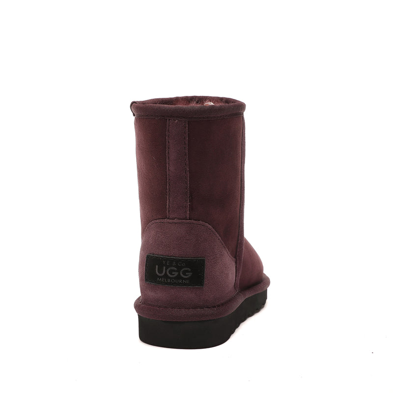 Byron Kids UGG Boots - 100% Genuine A-Grade Australian Sheepskin For Big Kids (Age 7-12) - Yellow Earth Australia