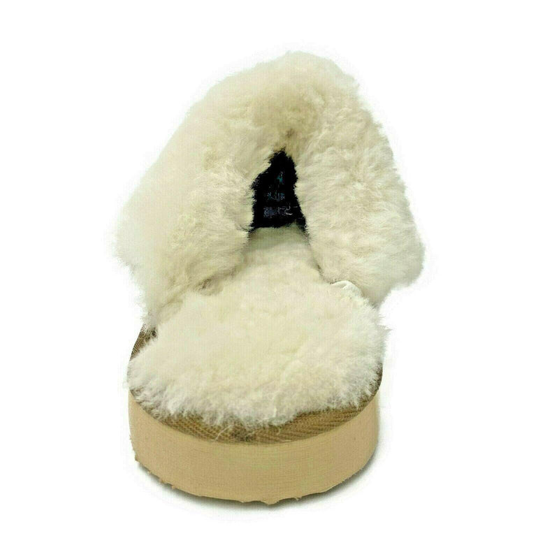 Traditional Womens Sheepskin Scuffs Slippers Ugg - 100% Australian Sheepskin - Footwear Yellow Earth Australia indoor, scuffs, slip ons, 
