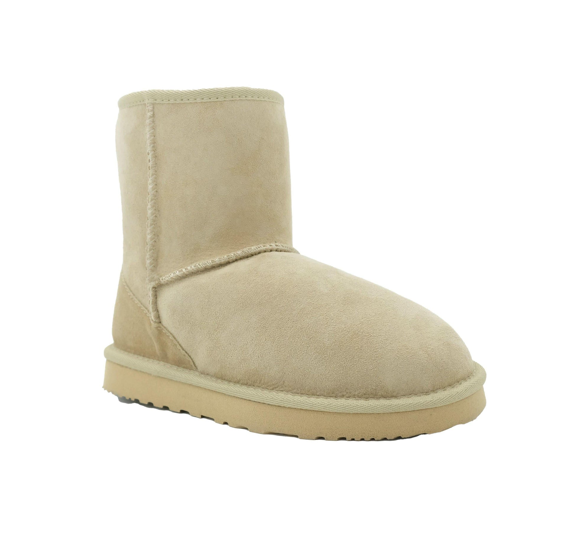 Manly Classic UGG Boots - Mens, Womens 100% Double Face Australian Sheepskin Boot - Yellow Earth Australia