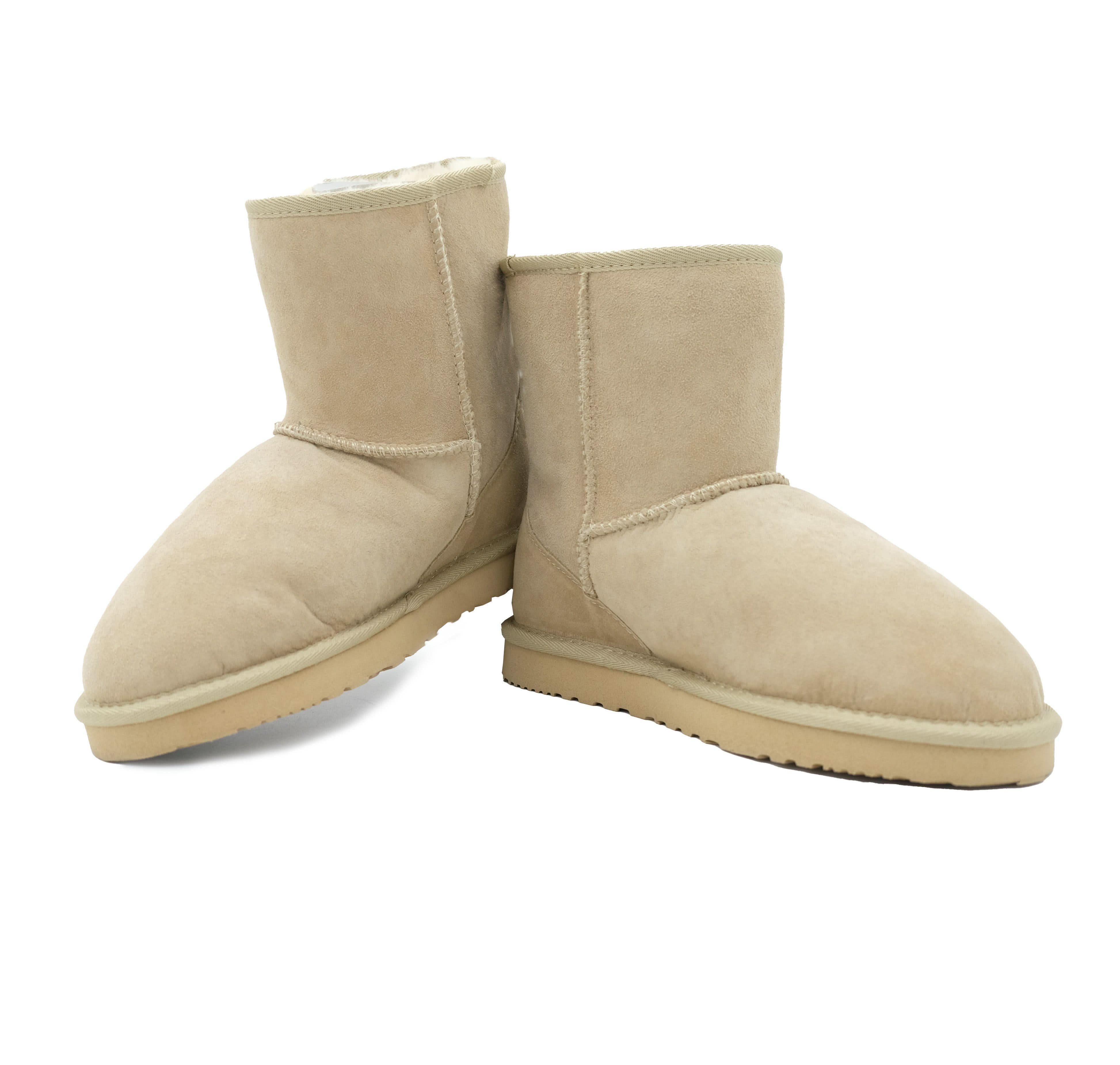Manly Classic UGG Boots - Mens, Womens 100% Double Face Australian Sheepskin Boot - Yellow Earth Australia